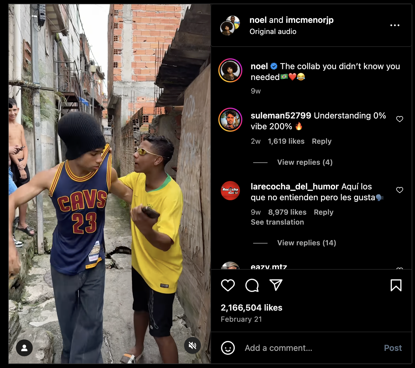 instagram collab